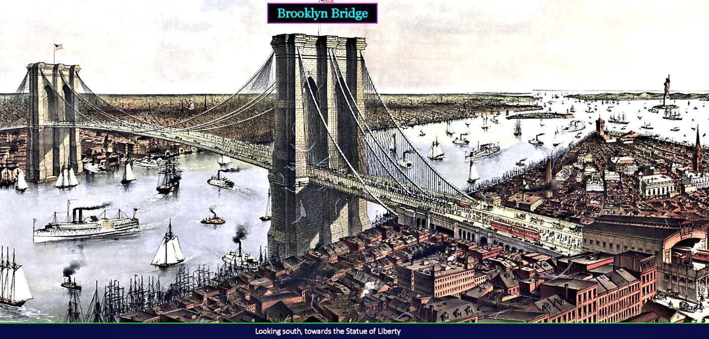 Brooklyn Bridge, 1883